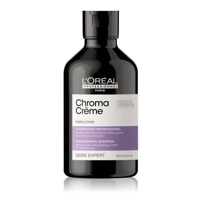 L'Oreal Professionnel Expert Lipidium Chroma Creme Purple Dyes Professional Shampoo Крем-шампунь нейтрализующий c фиолетовым пигментом