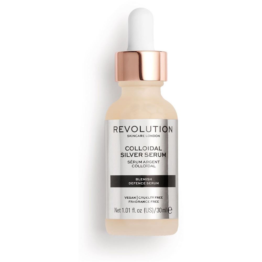 Revolution Skincare Skin Care Colloidal Silver Serum Сыворотка антибактериальная для проблемной кожи 