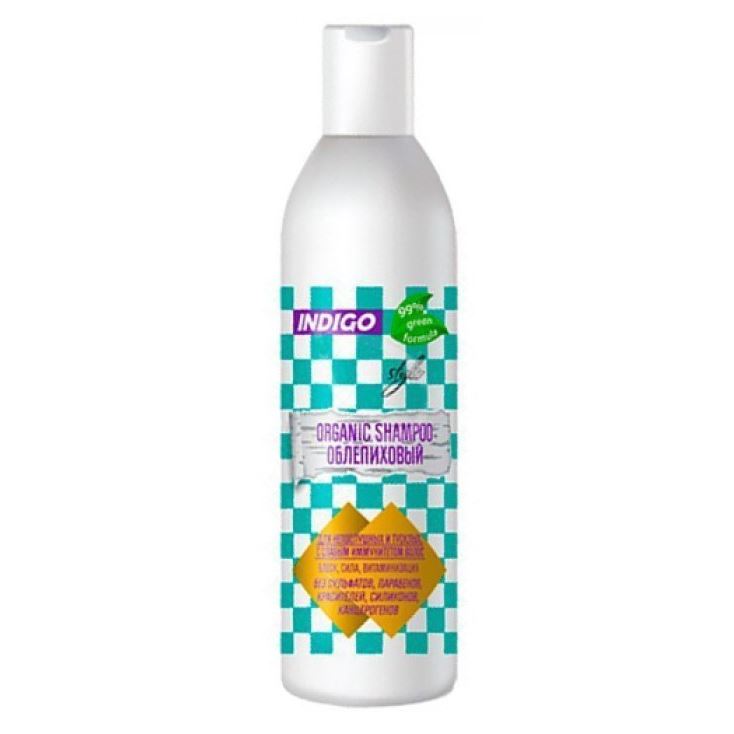 Indigo Style Shampoo & Balsam Organic Shampoo Sea Buckthorn Органик-шампунь облепиховый