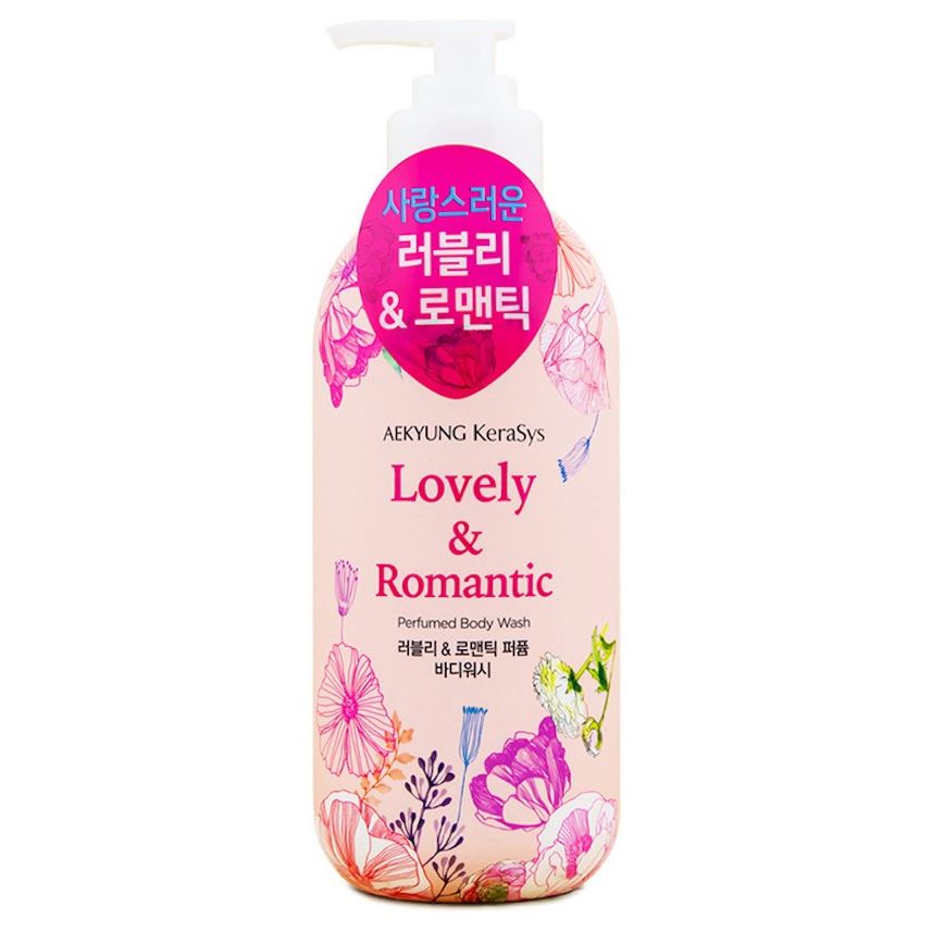 Kerasys Perfumed Lovely & Romantic Perfumed Body Wash Гель для душа Романтик