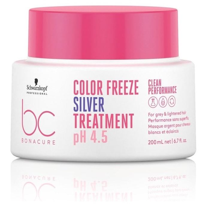 Schwarzkopf Professional Bonacure Clean Performance  Color Freeze Silver Treatment Нейтрализующая маска для окрашенных волос