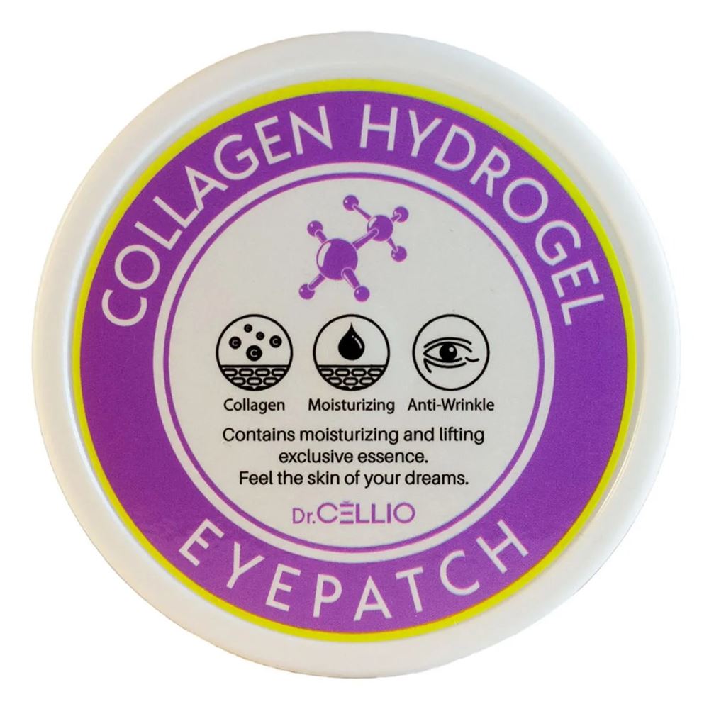 Dr.Cellio Masks and Patches Collagen Hydrogel Eye Patch Collagen Гидрогелевые патчи для глаз с коллагеном