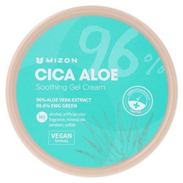 Mizon Body Care Cica Aloe 96% Soothing Gel Cream Успокаивающий гель-крем с экстрактами алоэ и центеллы азиатской
