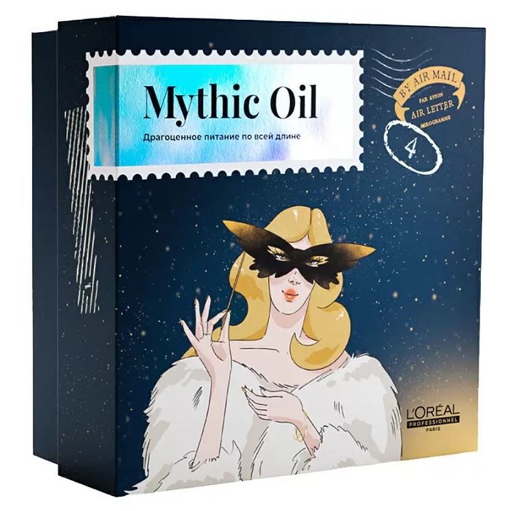 L'Oreal Professionnel Mythic Oil Набор Mythic Oil с открыткой Набор: шампунь, масло, открытка