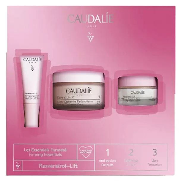 Caudalie Gift Sets Набор для укрепления кожи Resveratrol Lift Набор: крем-кашемир, ночной крем, крем-гель для глаз