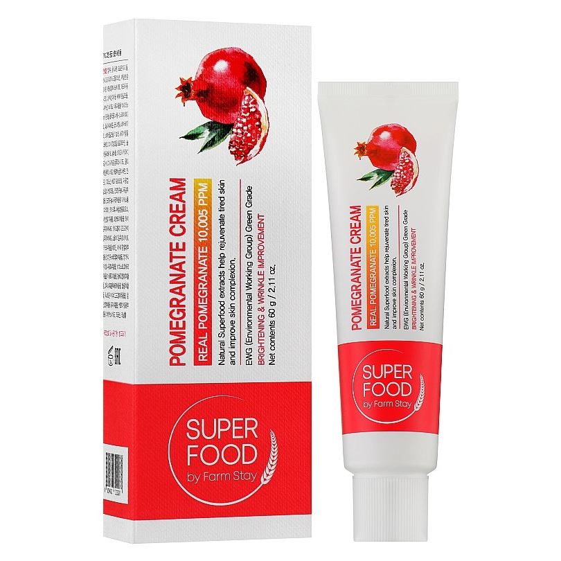 FarmStay Skin Care Super Food Pomegranate Cream Крем гранатовый суперфуд