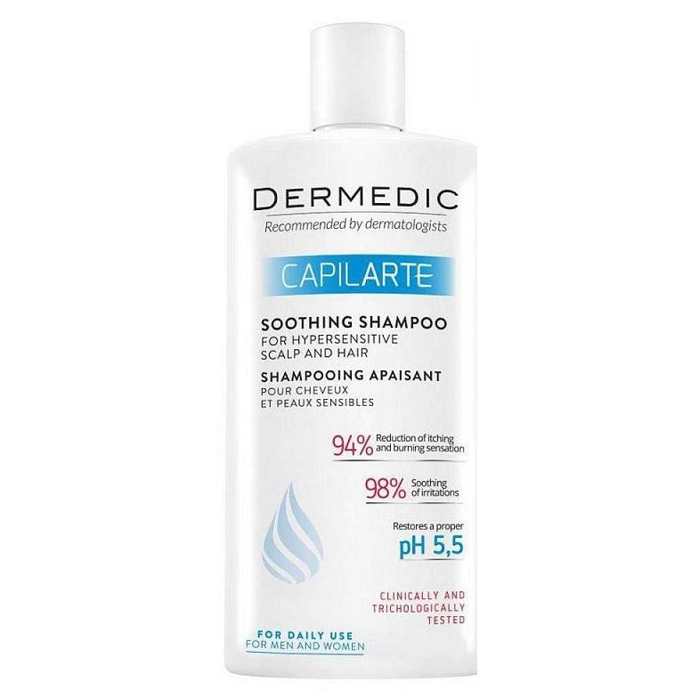 Dermedic Capilarte Capilarte Soothing Shampoo For Hypersensitive Scalp And Hair Успокаивающий шампунь для волос и чувствительной кожи головы