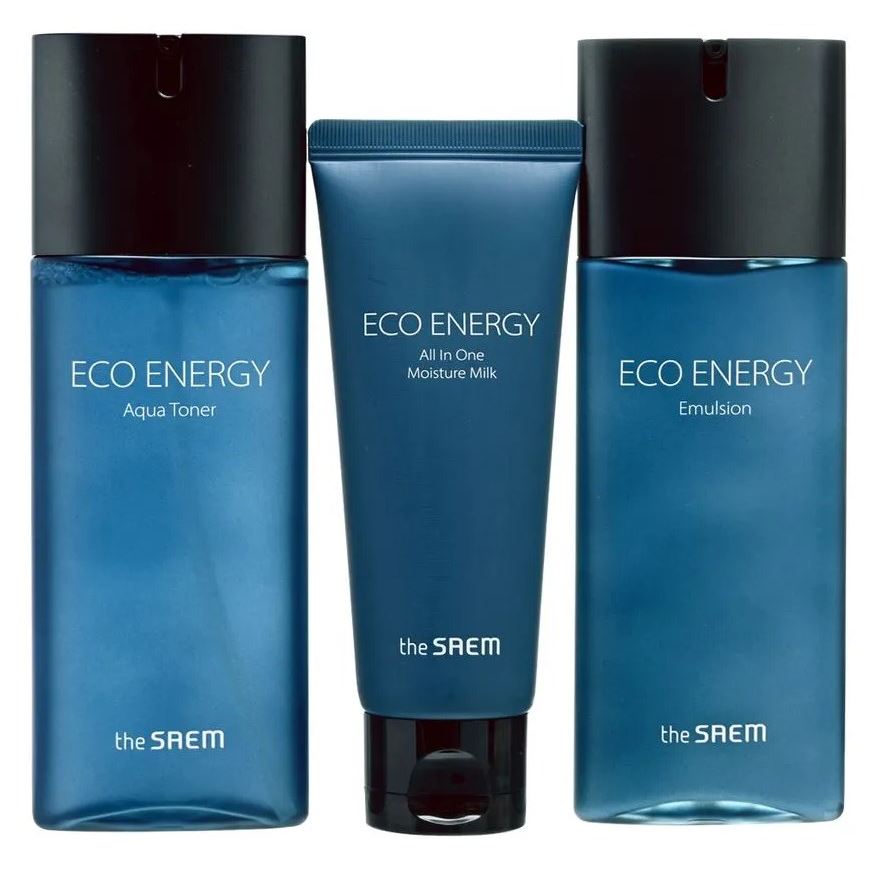 The Saem Eco Energy Набор Eco Energy Skin Care 2 Set Набор: тонер, лосьон, молочко