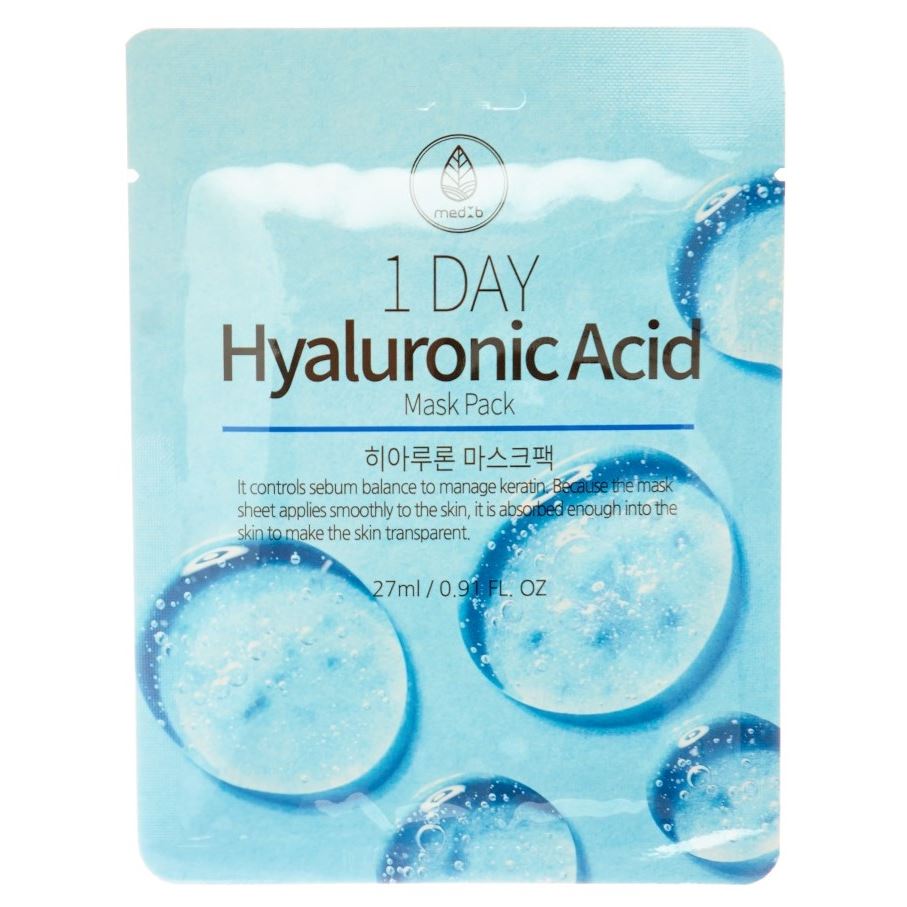MedB Face Care 1 Day Hyaluronic Acid Mask Pack Тканевая маска для лица с гиалуроновой кислотой