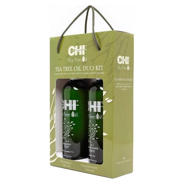 CHI Tea Tree Oil Набор Tea Tree Oil Duo Kit Набор для ухода за чувствительной кожей головы: шампунь, кондиционер 