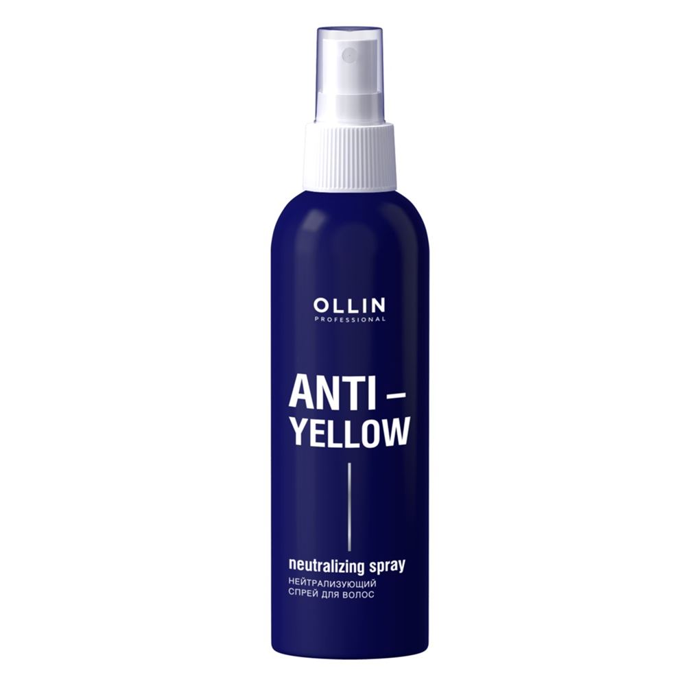 Ollin Professional Color Anti-Yellow Neutralizing Spray Нейтрализующий спрей для волос 