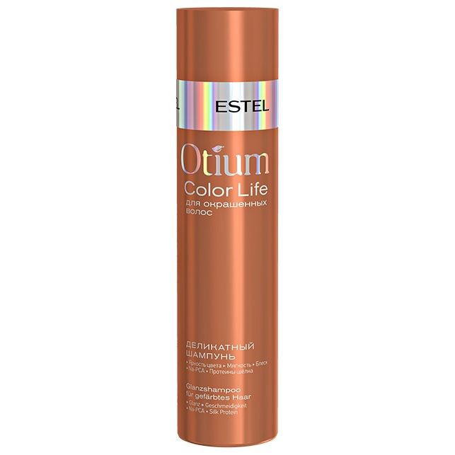Estel Professional Otium Otium Color Life Деликатный шампунь для окрашенных волос Glanzshampoo Деликатный шампунь для окрашенных волос