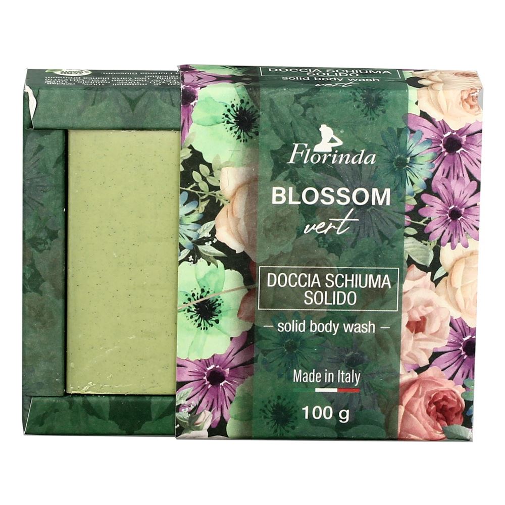 Florinda One Fragrance Collection Doccia Schiuma Solido "Blossom Vert" - Muschio Твердый гель для душа Зеленые Цветы 