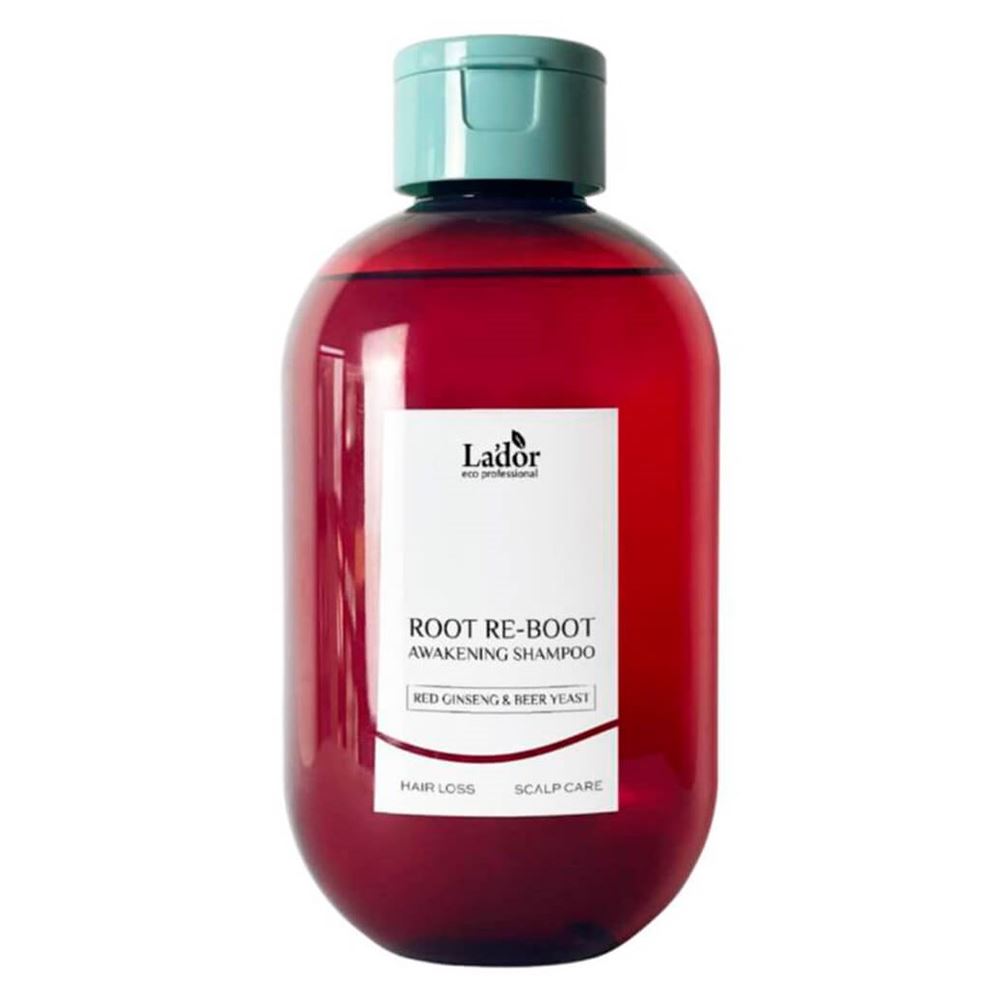Lador Hair Care Root Re-Boot Awakening Shampoo Red Ginseng & Beer Yeast Шампунь против выпадения волос для сухих и тусклых волос