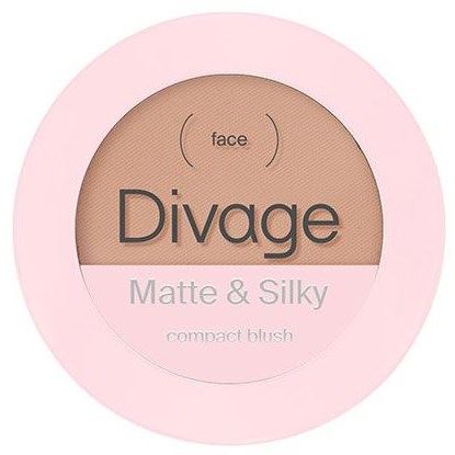 Divage Make Up Matte & Silky Compact Blush  Румяна компактные