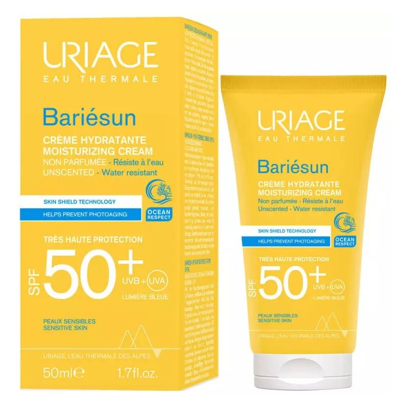 Uriage Bariesun Bariesun Moisturizing Cream SPF50+ Non Parfume Увлажняющий крем без ароматизаторов