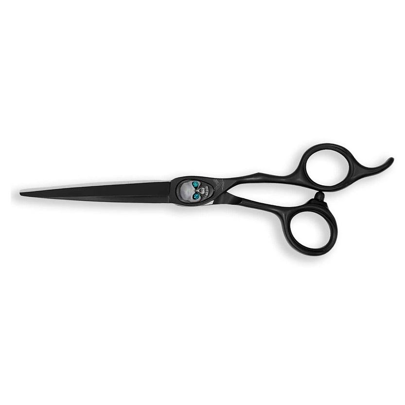 Qtem Pro Tools Superior Ножницы для стрижки из стали ATS-314 с деталью Череп, 6,3 дюйма Профессиональные ножницы для стрижки волос
