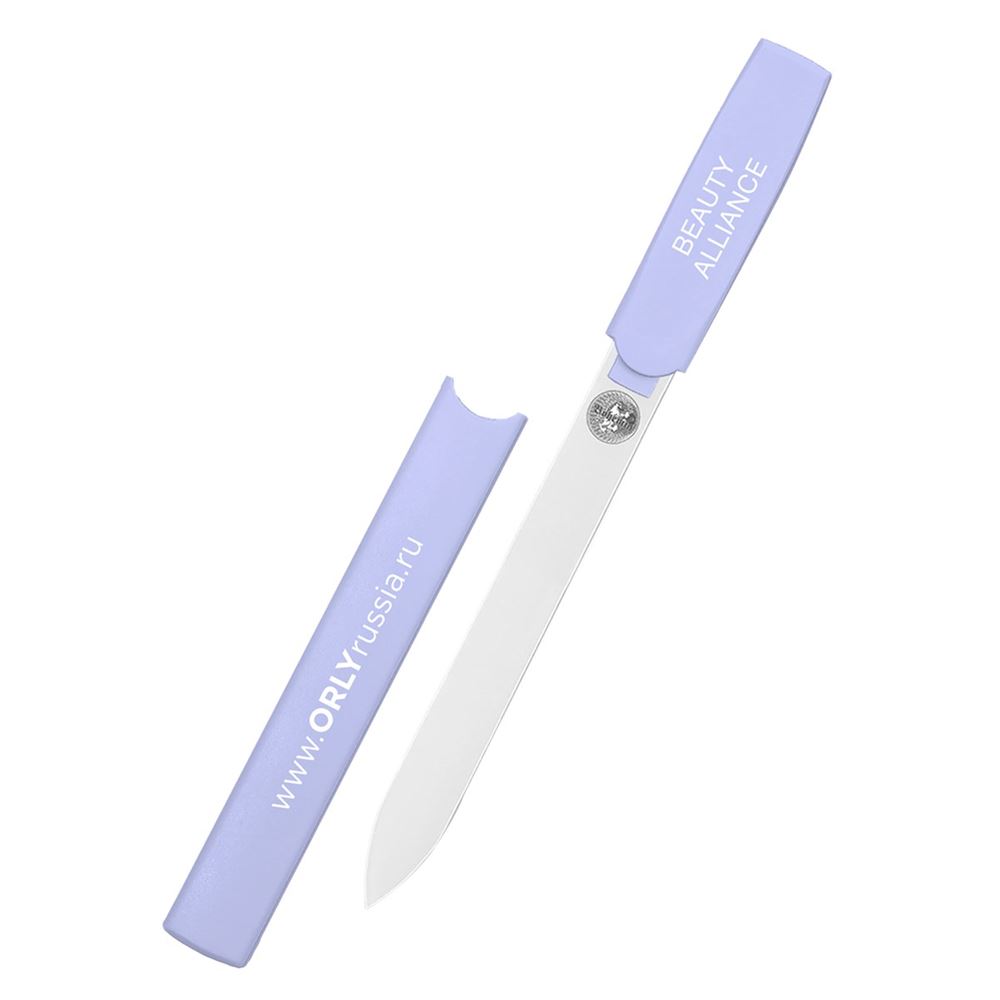 ORLY Инструменты и аксессуары Crystal Line Lilac Стеклянная двусторонняя пилка (абразивность: 360) 