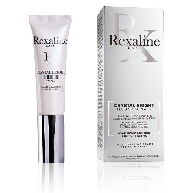 Rexaline Derma Crystal Bright Fluid SPF50+ Флюид для сияния кожи лица