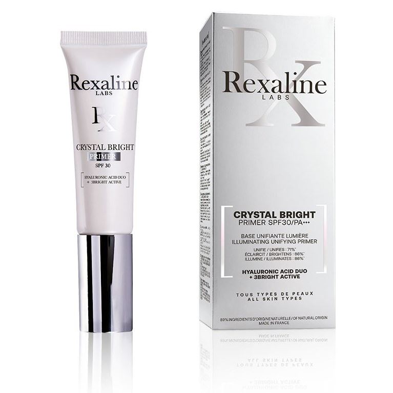 Rexaline Derma Crystal Bright Primer SPF30 Крем тонирующий для сияния кожи лица  