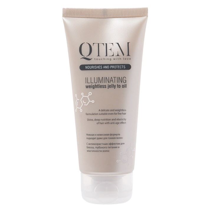 Qtem Nourishes And Protects Illuminating Jelly Oil Невесомое масло-желе для волос 