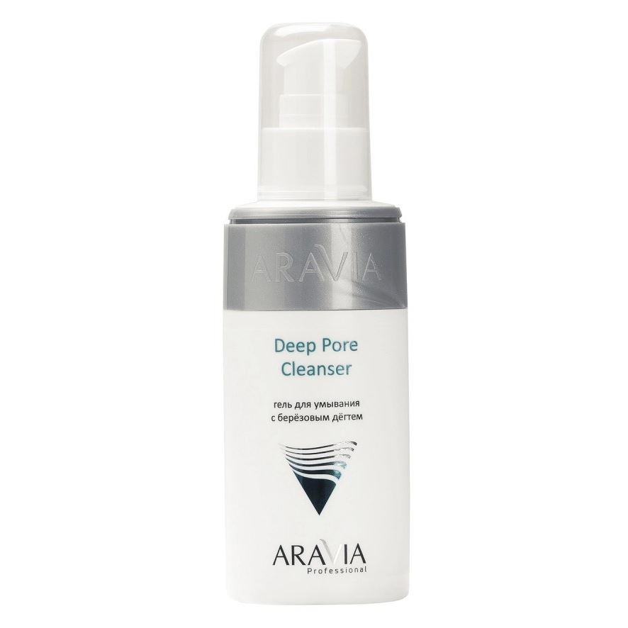 Aravia Professional Профессиональная косметика Deep Pore Cleanser Гель для умывания с березовым дегтем 