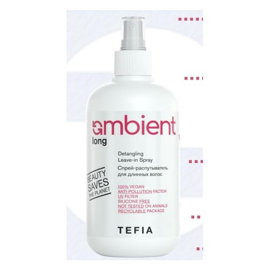 Tefia Ambient  Ambient Long Detangling Leave-in Spray Спрей-распутыватель для длинных волос