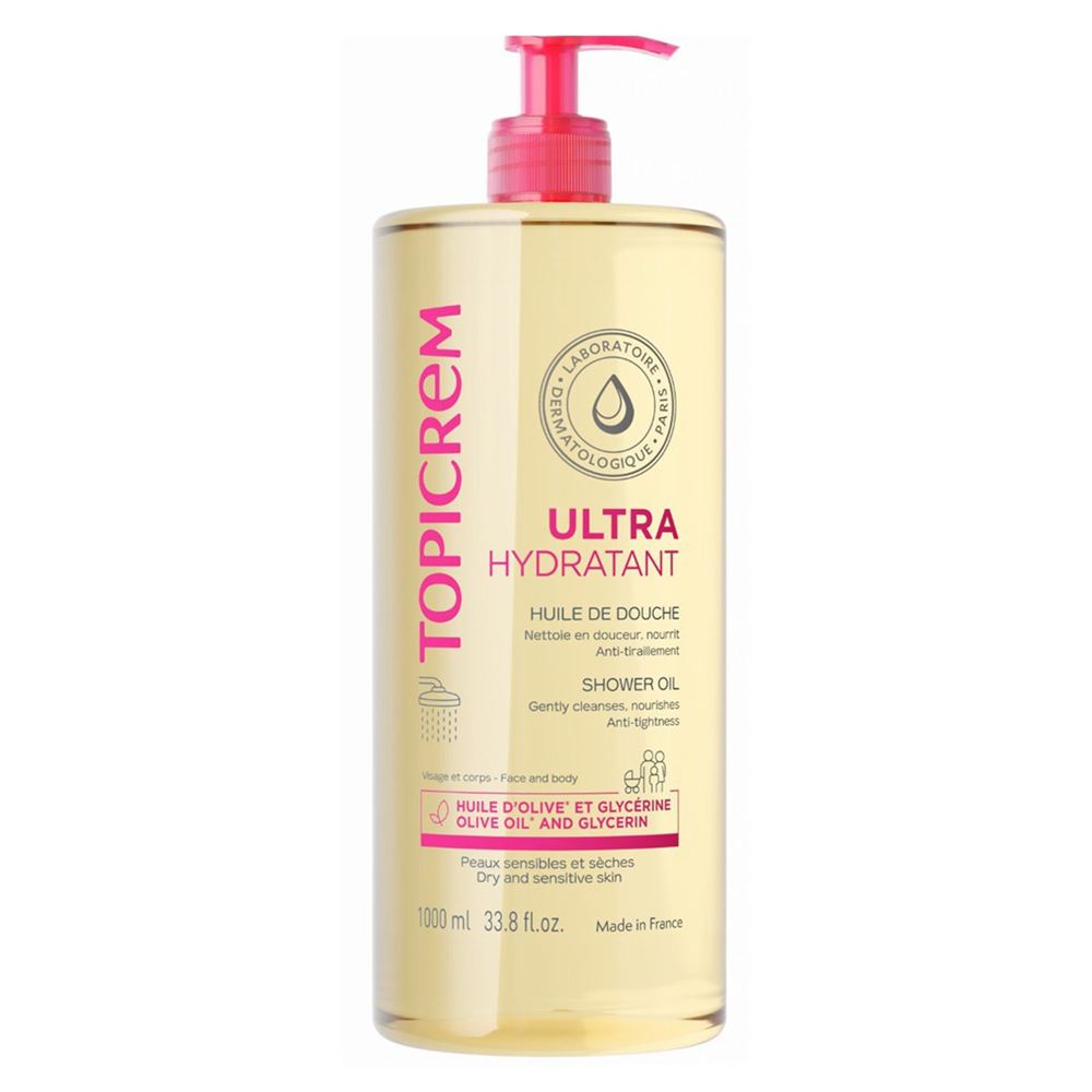 Topicrem Essentials  Ultra Hydratant Shower Oil Ультра-увлажняющее масло для душа
