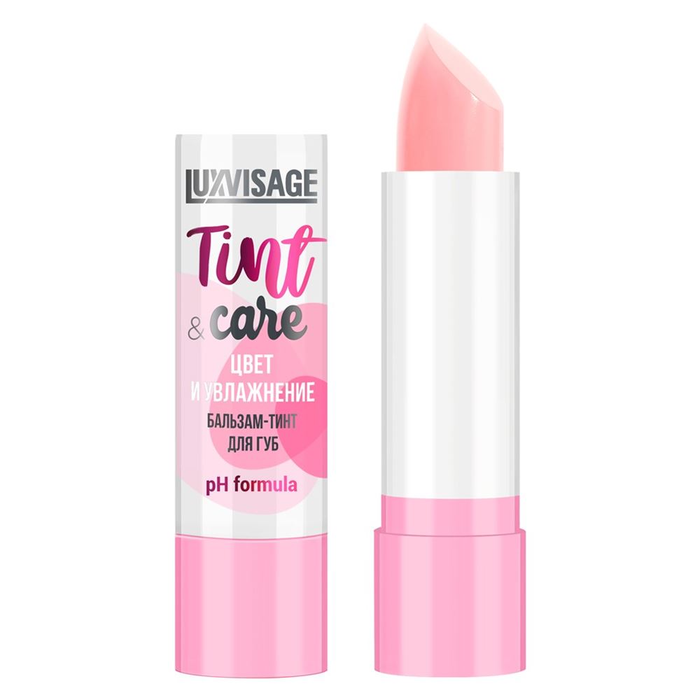 Luxvisage Make Up Бальзам-тинт для губ Tint & Care pH Formula Цвет и Увлажнение Бальзам-тинт для губ 