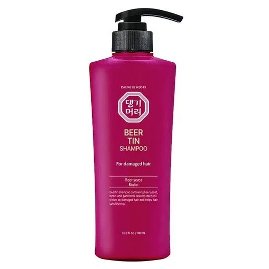 Daeng Gi Meo Ri Hair Care Beer Tin Shampoo Шампунь для волос восстанавливающий на основе пивных дрожжей