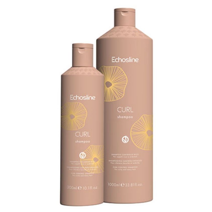Echos Line Seliar Curl Curl Shampoo Шампунь для контроля завитков для вьющихся и волнистых волос 
