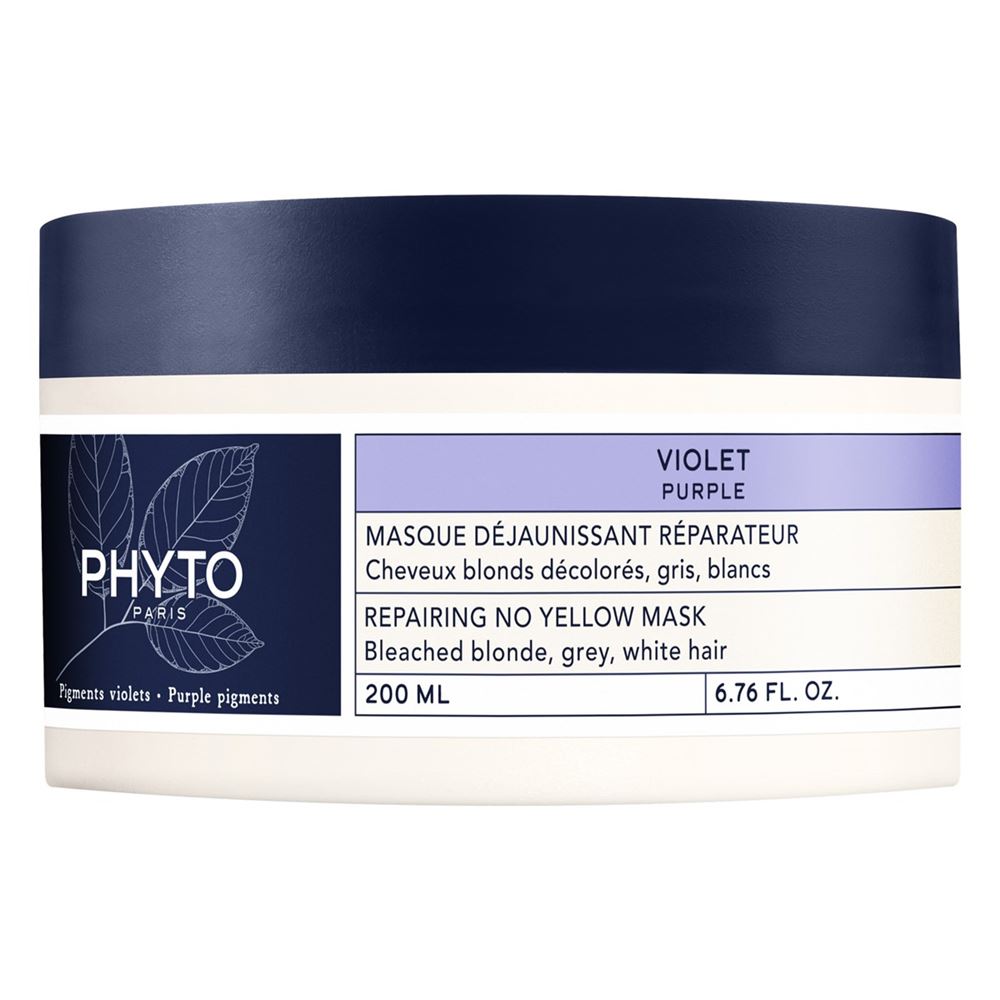 Phyto Шампуни Violet Purple Repairing No Yellow Mask Маска против желтизны волос 