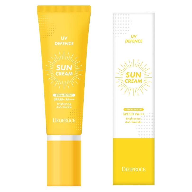 Deoproce Creams  UV Defence Sun Cream SPF 50++ PA+++ Солнцезащитный крем для лица и тела SPF50+ PA+++