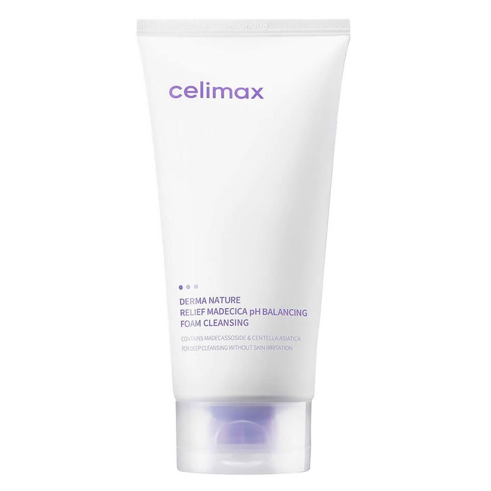 Celimax Derma Nature Derma Nature Relief Madecica pH Balancing Foam Cleansing Пенка для лица очищающая слабокислотная