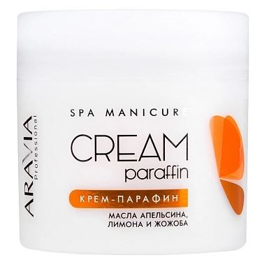 Aravia Professional Парафины Spa Manicure Cream Paraffin Крем-парафин Крем-парафин «Апельсиновый мусс» с маслами апельсина, лимона и жожоба