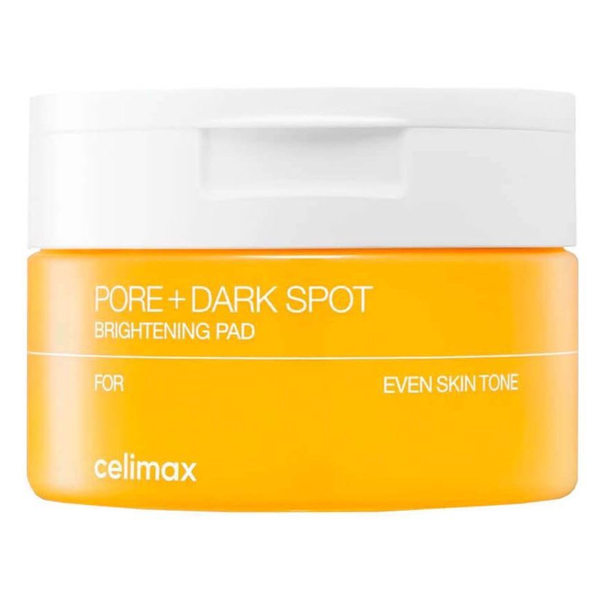 Celimax Solution Pore + Dark Spot Brightening Pad Тонер-пэды для лица очищающие осветляющие