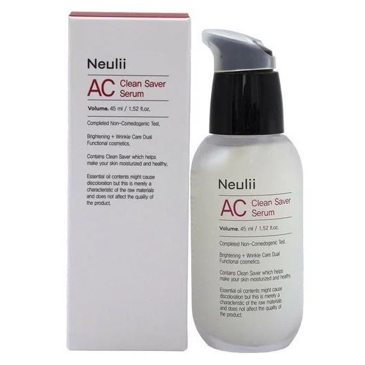 Neulii AC Clean Saver  AC Clean Saver Serum  Сыворотка для лица для чувствительной кожи 