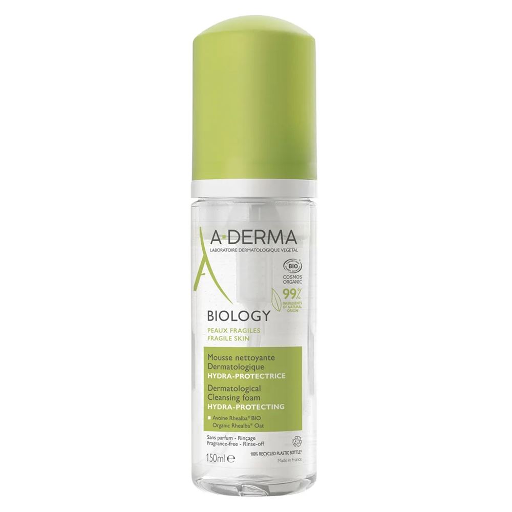 A-Derma Biology Biology Hydra-Protecting Cleansing Foam Дерматологическая очищающая пенка для хрупкой кожи