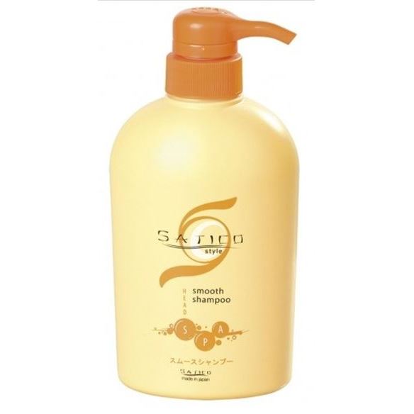 Satico Style Head Spa Smooth Shampoo Шампунь восстанавливающий с эффектом SPA для объема и придания блеска тонким ослабленным волосам