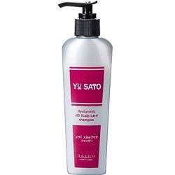 Satico Yu Sato Hyaluronic HD Scalp Care Shampoo Шампунь от стилиста Yu Sato с гиалуроновой кислотой и платиной для интенсивного увлажнения и объема