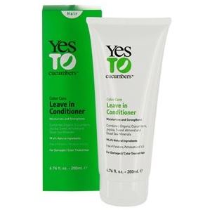 Yes To Cucumber для волос Leave-In Conditioner Огуречная Маска несмываемая для окрашенных и поврежденных волос