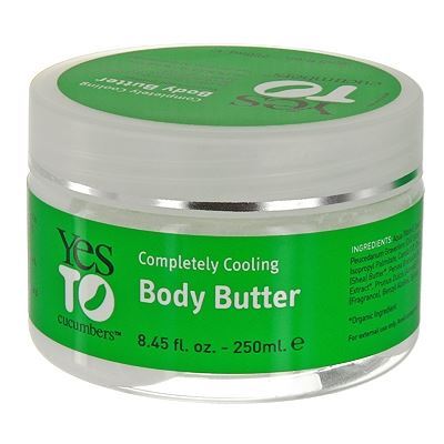 Yes To Cucumber для тела Completely Cooling Body Butter Огуречный Крем для тела питательный и смягчающий