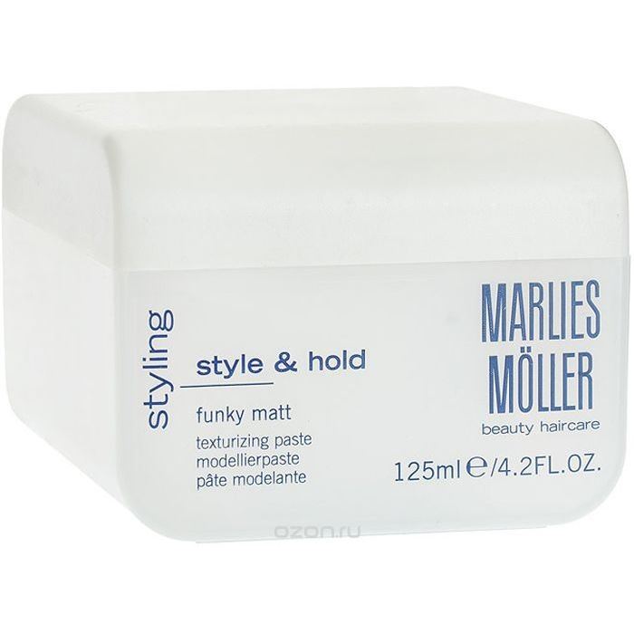 Marlies Moller Essential Styling Style & Hold Funky Matt Texturizing Paste Styling Матовая паста для укладки волос