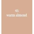 45 warm almond