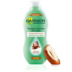 Garnier Природная Забота для тела Молочко для тела Карите Природная Забота Тающее молочко Питательное с Бифидокомплексом и Маслом Карите