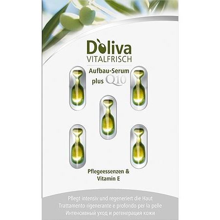 D`Oliva VITALFRISCH Q10 Q10 Восстанавливающая сыворотка Интенсивный уход и регенерация кожи
