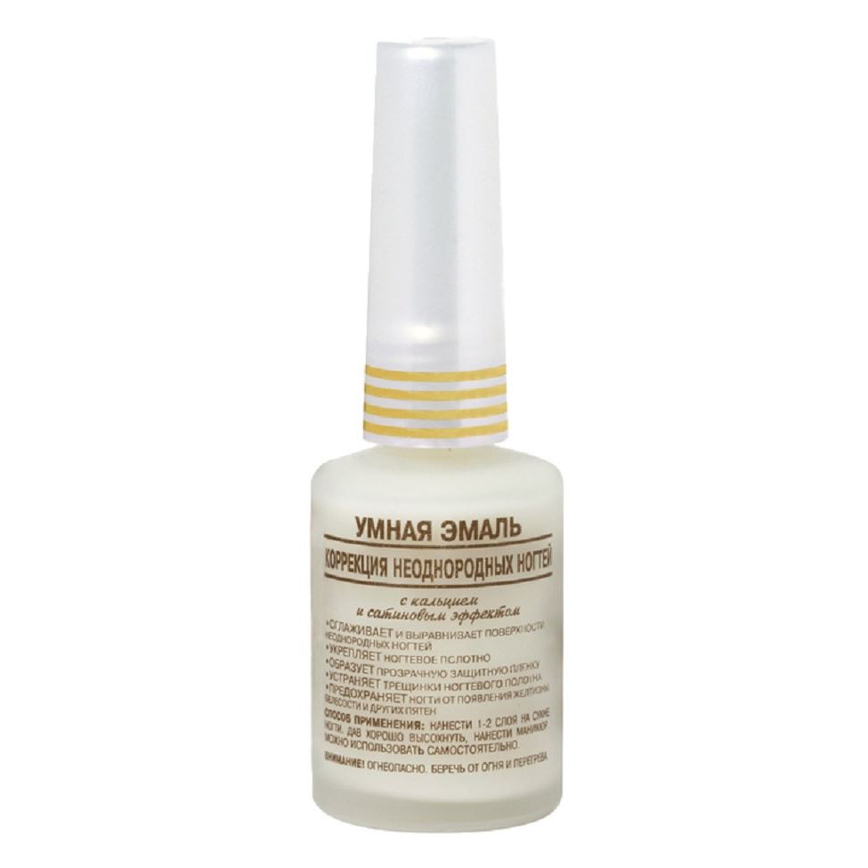 Frenchi Smart Enamel Коррекция неоднородных ногтей Коррекция неоднородных ногтей c кальцием и сатиновым эффектом
