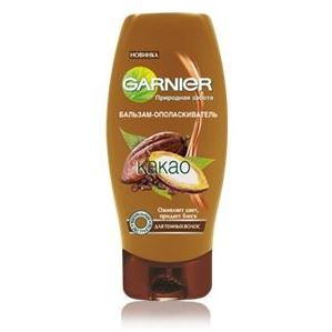 Garnier Природная Забота для волос Какао Бальзам-ополаскиватель Природная Забота Бальзам-ополаскиватель для оживления цвета темных волос