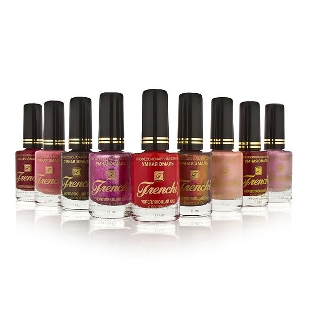 Frenchi Make Up Frenchi серия "Умная эмаль" Лак-укрепитель для ногтей серии "Умная эмаль"