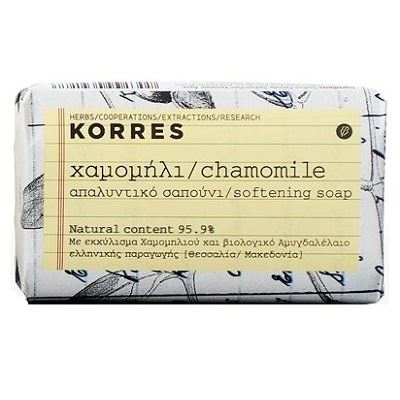 Korres Herbal Soaps Chamomile Sofeting Soap Смягчающее мыло для лица и тела "Ромашка"